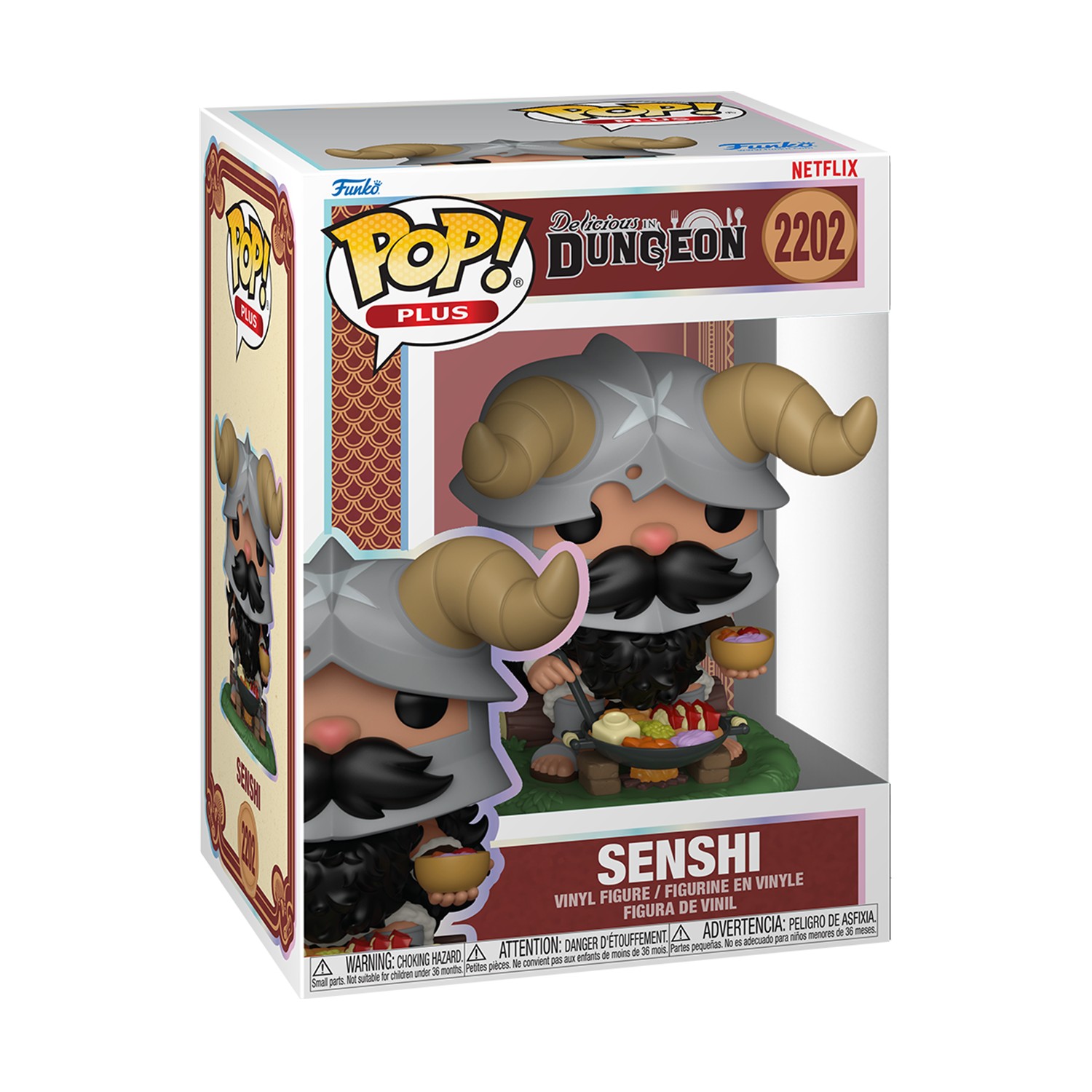 Funko Pop! Plus: Delicious In Dungeon - Senshi #2202 Vinyl Figure
