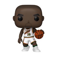 Picture of Funko Pop! Basketball: Seattle Sonics - Gary Payton (White Home Uniform) #223 Vinyl Figure