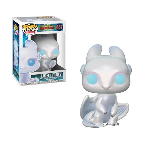 Picture of Funko Pop! Movies: How To Train Your Dragon The Hidden World - Light Fury #687 Vinyl Figure