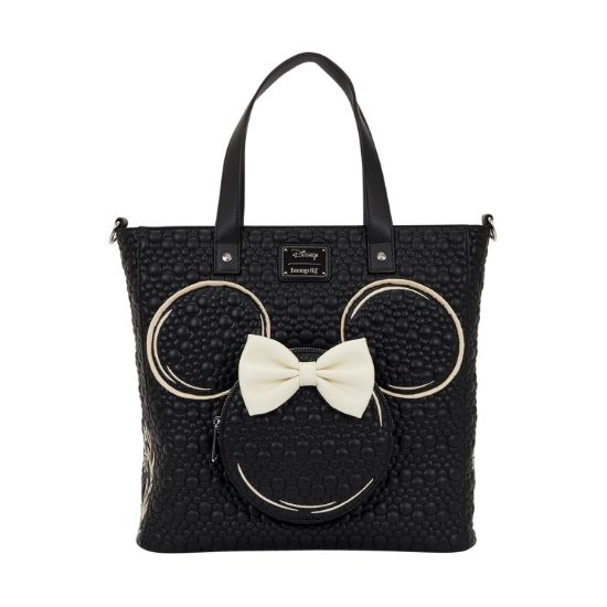 Picture of Loungefly Disney: Minnie Mouse Sketched Convertible Backpack & Tote Bag (WDTB3394)