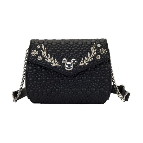 Picture of Loungefly Disney: Mickey Mouse Sketched Crossbody Bag (WDTB3395)