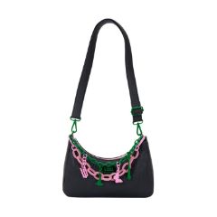Picture of Loungefly Universal: Wicked - Part Two Crossbody Bag With Charms (WITB0005)