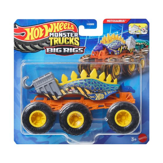 Picture of Mattel Hot Wheels: Monster Trucks Big Rigs - Motosaurus Vehicle (JCH43)