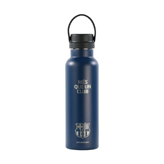 Picture of Safta: Stainless Steel Thermo Bottle 600Ml F.C. Barcelona Navy Blue (972192)