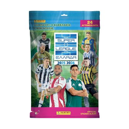 Picture of Panini Superleague 2026: Sticker Starter Pack (1 Album, 4 Packs, 1 Binder)