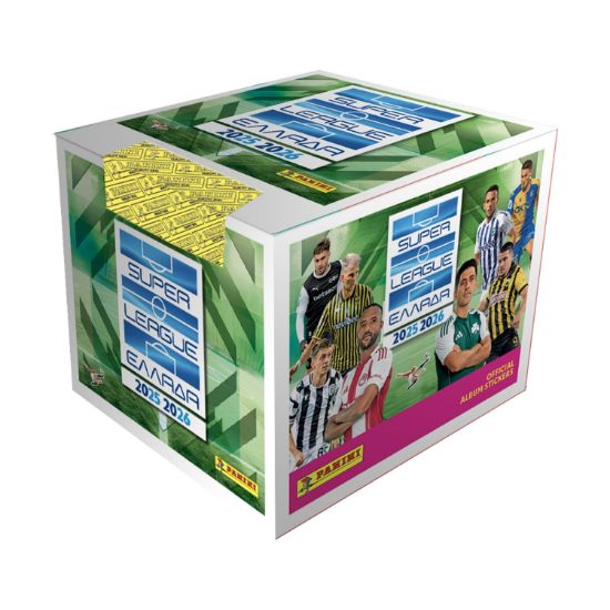 Picture of Panini Superleague 2026: Display of 50 Packs (6 Stickers per Pack)