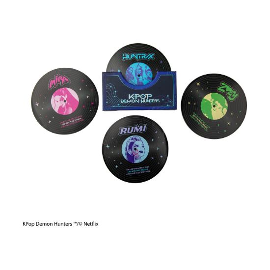 Picture of Cinereplicas: K-Pop Demon Hunters - Hunters & Demons Soundtrack Coasters ( Set of 4) (CR4120)