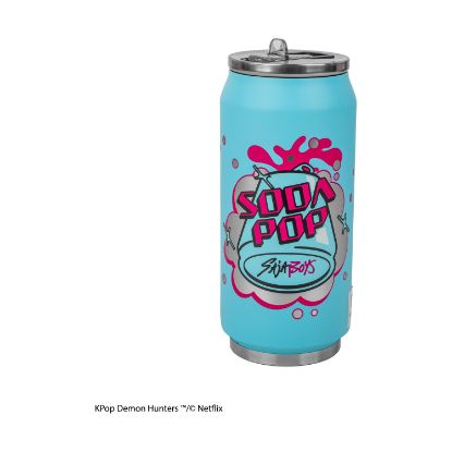 Picture of Cinereplicas: K-Pop Demon Hunters - Soda Pop Can Water Bottle Mini (CR4127)