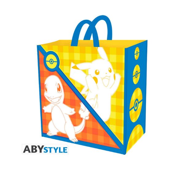 Picture of Abysse: Pokemon - Kanto Starters Shopping Bag (ABYBAG727)