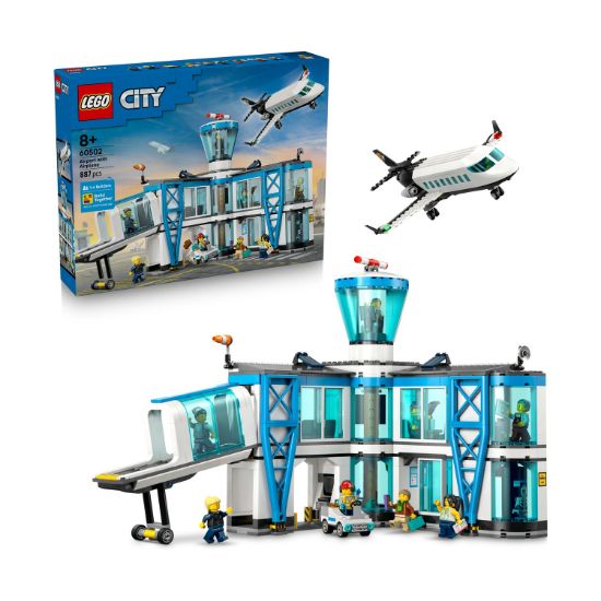 Picture of LEGO® City: Airport with Airplane (60502)