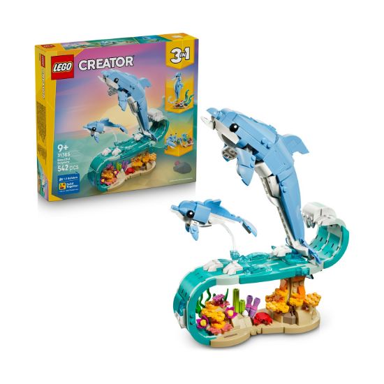 Picture of LEGO® Creator: Sea Animals: Beautiful Dolphins (31385)