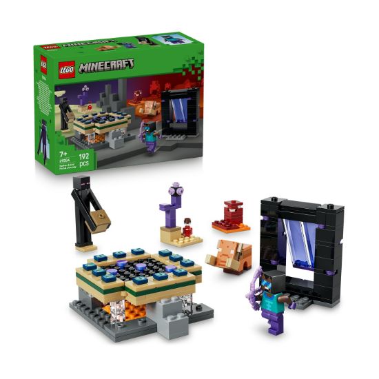 Picture of LEGO® Minecraft®: Nether & End Portal Journey (21584)