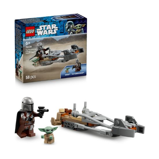 Picture of LEGO® Star Wars™: The Mandalorian & Grogu’s Speeder Bike™ (75436)