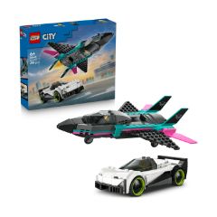 Picture of LEGO® City: Jet vs. Car (60489)