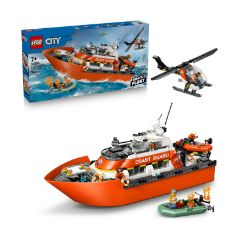 Picture of LEGO® City: Coast Guard Rescue Boat & Helicopter (60504)