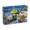 Picture of LEGO® City: Airplane, Service Truck & Hovercraft Remix (60505)
