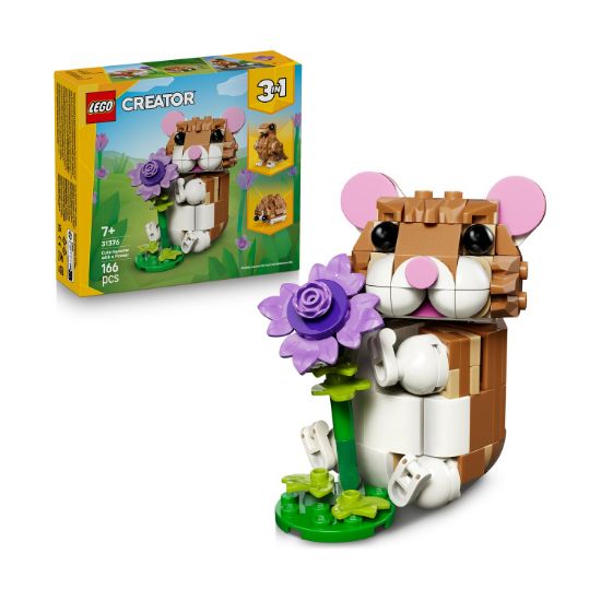 Picture of LEGO® Creator: Cute Hamster with a Flower (31376)