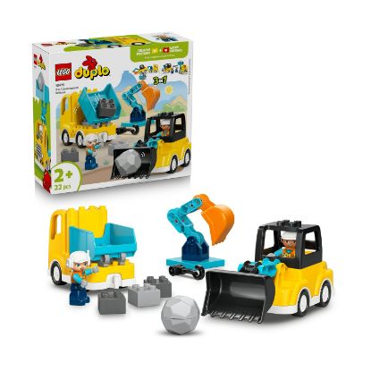 Picture of LEGO® DUPLO® Town: 3 in 1 Construction Vehicles (10475)