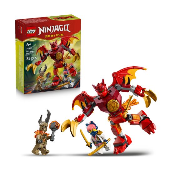 Picture of LEGO® NINJAGO®: Kai’s Dragon Mech Battle Pack (71851)