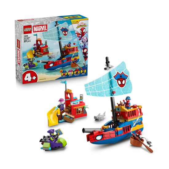 Picture of LEGO® Marvel: Spidey And His Amazing Friends Team Spidey Pirate Ship (11208)