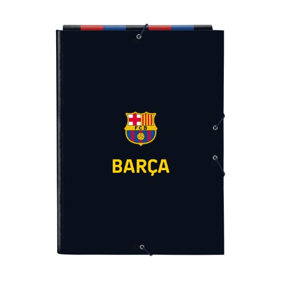 Picture of Safta: Folio Cardboard Elastic Binder F.C.Barcelona 1St Kit 22/23 (512229068)