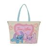 Picture of Loungefly Disney: Lilo & Stitch - True Love Tote Bag (WDTB3444)