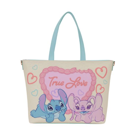 Picture of Loungefly Disney: Lilo & Stitch - True Love Tote Bag (WDTB3444)