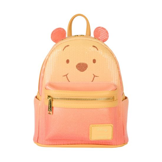 Picture of Loungefly Disney: Winnie The Pooh - Sequin Glitter Mini Backpack (WDBK4191)