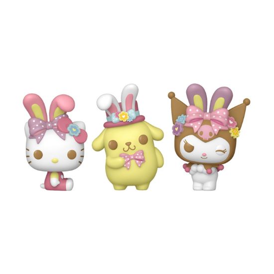Picture of Funko Pocket Pop! 3-Pack: Hello Kitty (Spring) Vinyl Figures