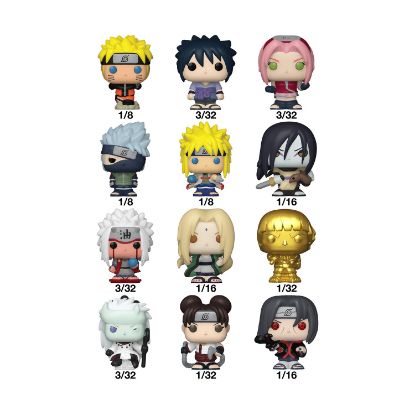 Picture of Funko Bitty Pop! Singles: Naruto Shippuden (Blind Bag/Random) Vinyl Figure