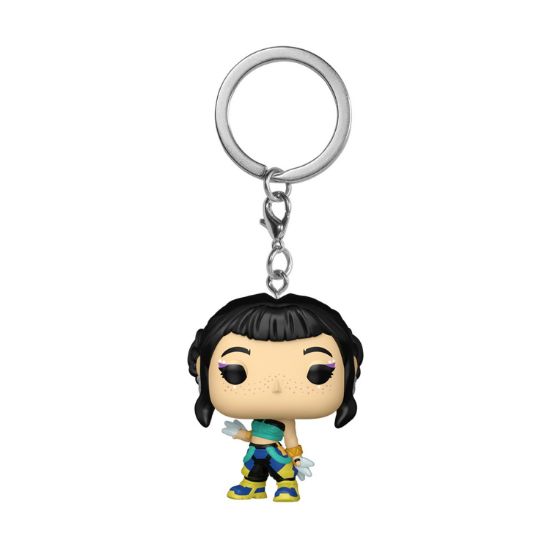 Picture of Funko Pocket Pop!: K-Pop Demon Hunters - Zoey Vinyl Figure Keychain