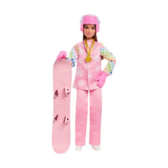 Picture of Mattel Barbie: You Can Be Anything Career 2026 - Snowboarder Doll (JKF78)