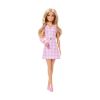 Picture of Mattel Barbie: Fashionistas - Pink Arm Cast and Plaid Top & Skirt Blonde Doll (JJN56)
