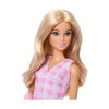 Picture of Mattel Barbie: Fashionistas - Pink Arm Cast and Plaid Top & Skirt Blonde Doll (JJN56)