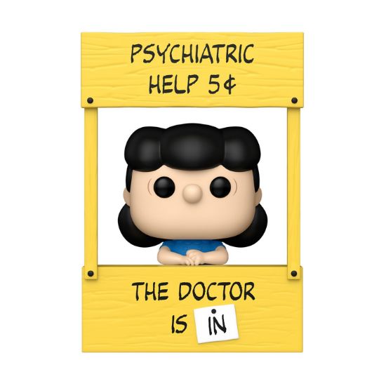 Picture of Funko Pop! Plus: Peanuts - Lucy (Psychiatric Booth) #2095 Vinyl Figure