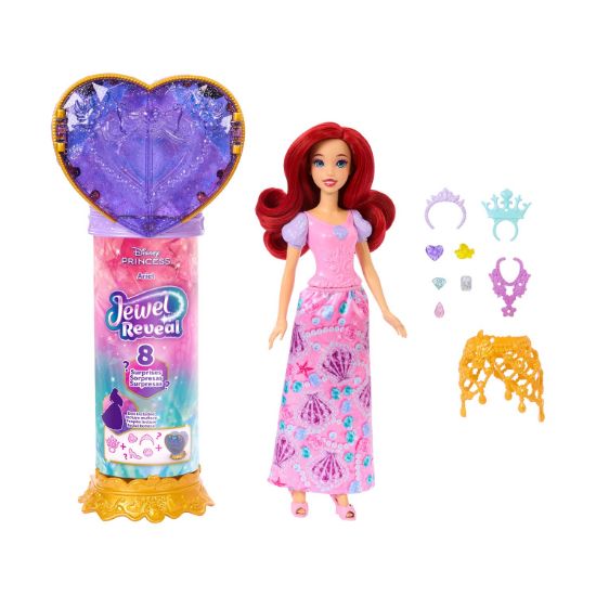 Picture of Mattel Disney Princess: Jewel Reveal - Ariel Doll (JHL49)