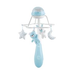 Picture of Chicco First Dreams: Βρεφικό Περιστρεφόμενο Κούνιας με Προβολέα, 3 σε 1, Rainbow Σιέλ (Y01-11041-20)