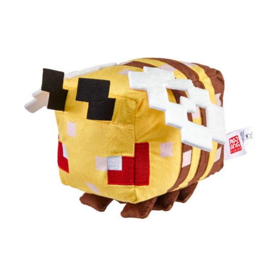 Picture of Mattel Minecraft: Angry Bee Plush (20cm) (Excl.) (JDH76)