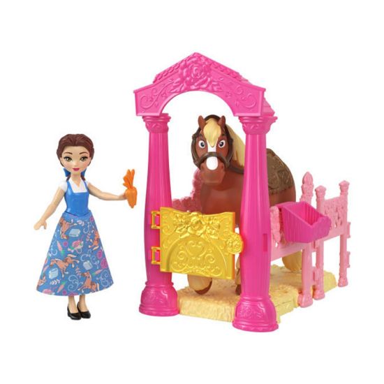 Picture of Mattel Disney Princess: Storytime Stackers - Belle's Royal Stable Playset (JHH09)