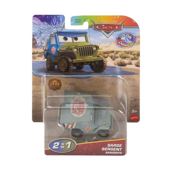 Picture of Mattel Disney: Pixar Cars Color Changers – Race & Rescue Sarge Vehicle (JHD87)