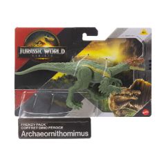 Picture of Mattel Jurassic World: Rebirth - Frenzy Pack Archaeornithominus Figure (JGB76)