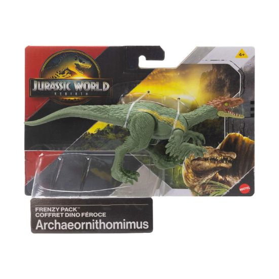 Picture of Mattel Jurassic World: Rebirth - Frenzy Pack Archaeornithominus Figure (JGB76)