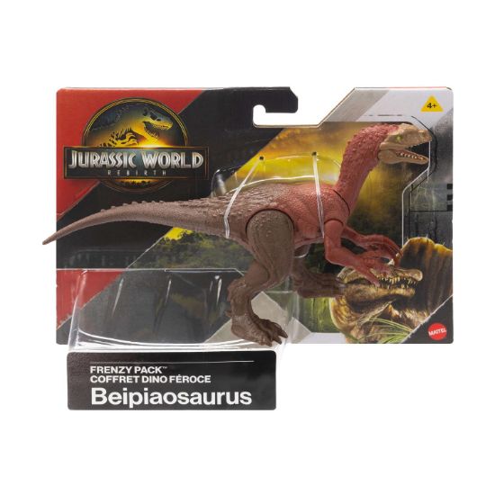Picture of Mattel Jurassic World: Rebirth -  Frenzy Pack Beipiaosaurus Figure (JGB74)