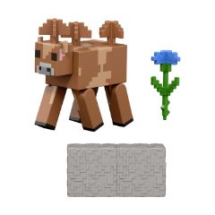 Picture of Mattel Minecraft: Redstone Charged - Mooshroom 8cm Figure (JJR95)