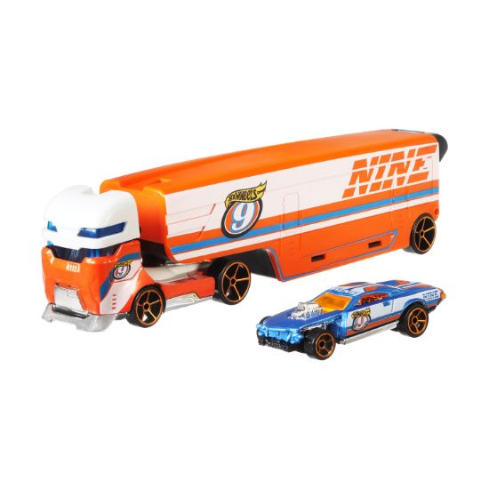 Picture of Mattel Hot Wheels Super Rigs - Speedway Hauler (DKF82)