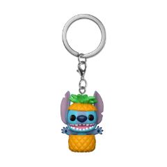 Picture of Funko Pocket Pop!: Stitch - Stitch in Pineapple​ #Vinyl Figure Keychain