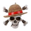 Picture of Nemesis Now: One Piece - Luffy Jolly Roger Hanging Ornament (8.5x5cm) (B7358A26)