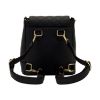 Picture of Loungefly: Black Pin Trader Convertible Mini Backpack & Crossbody Bag (LFBK0218)