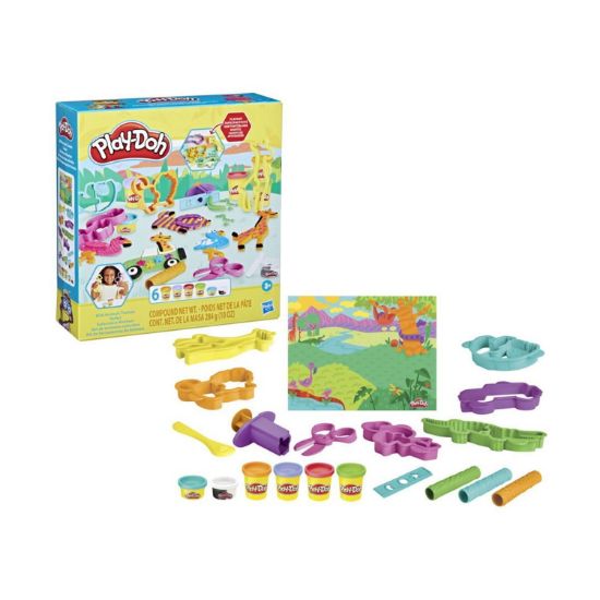 Picture of Hasbro Play-Doh: Wild Animals Toolset (F7213)