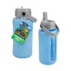 Picture of Paladone: Minecraft - Glass Water Bottle with Sleeve (PP16082MCF)
